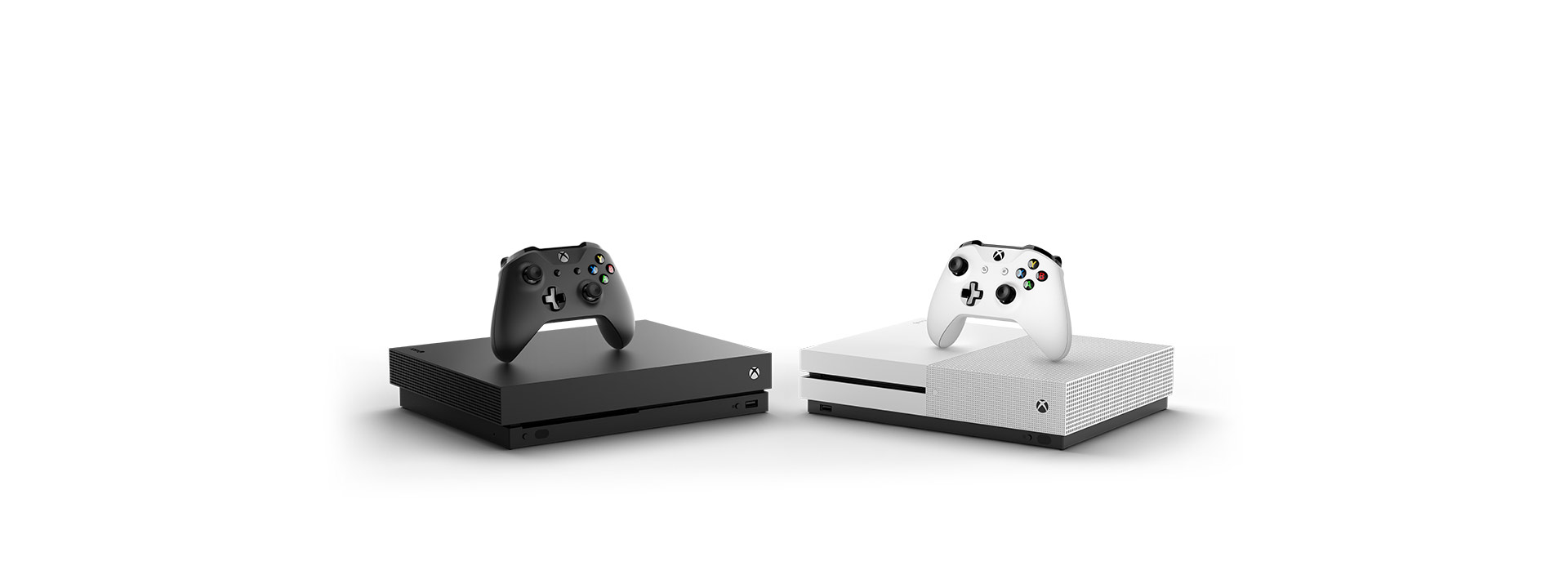 Xbox One X and Xbox One S